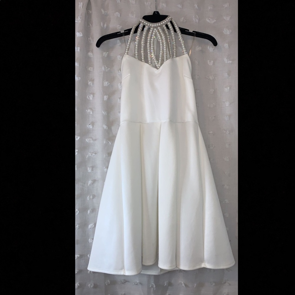 White dress